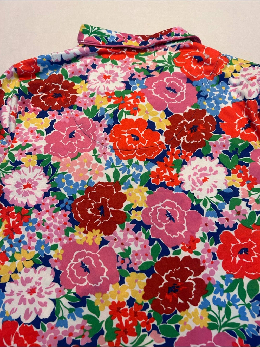 Kate Spade Blooming Florals Short Sleeve Pajamas Shorts Set Two Piece Size Large - Picture 5 of 11